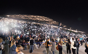 Zaryadye Park Hosted the World’s Largest Short Films Screening